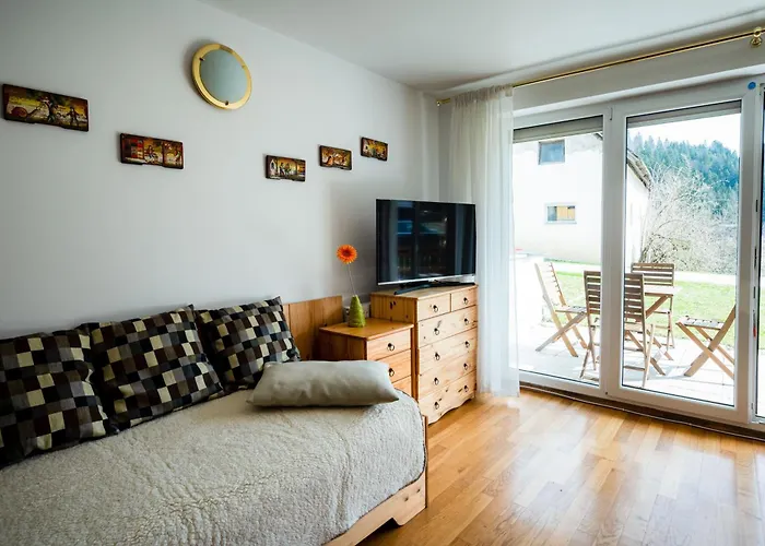 Apartma Pokljuska Idila - Idyllic Pokljuka Above Appartement