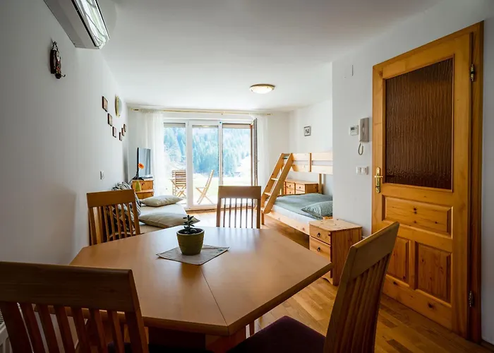 Apartma Pokljuska Idila - Idyllic Pokljuka Above *